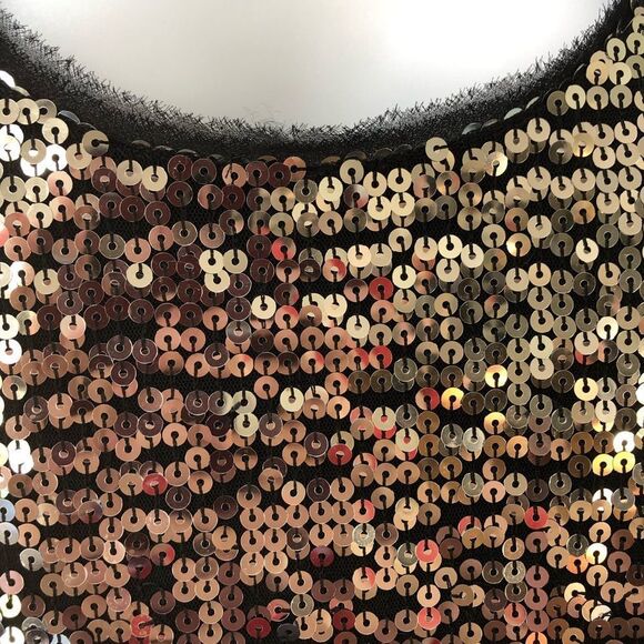 White House Black Market sequin shift dress woman’s size M - Picture 6 of 6